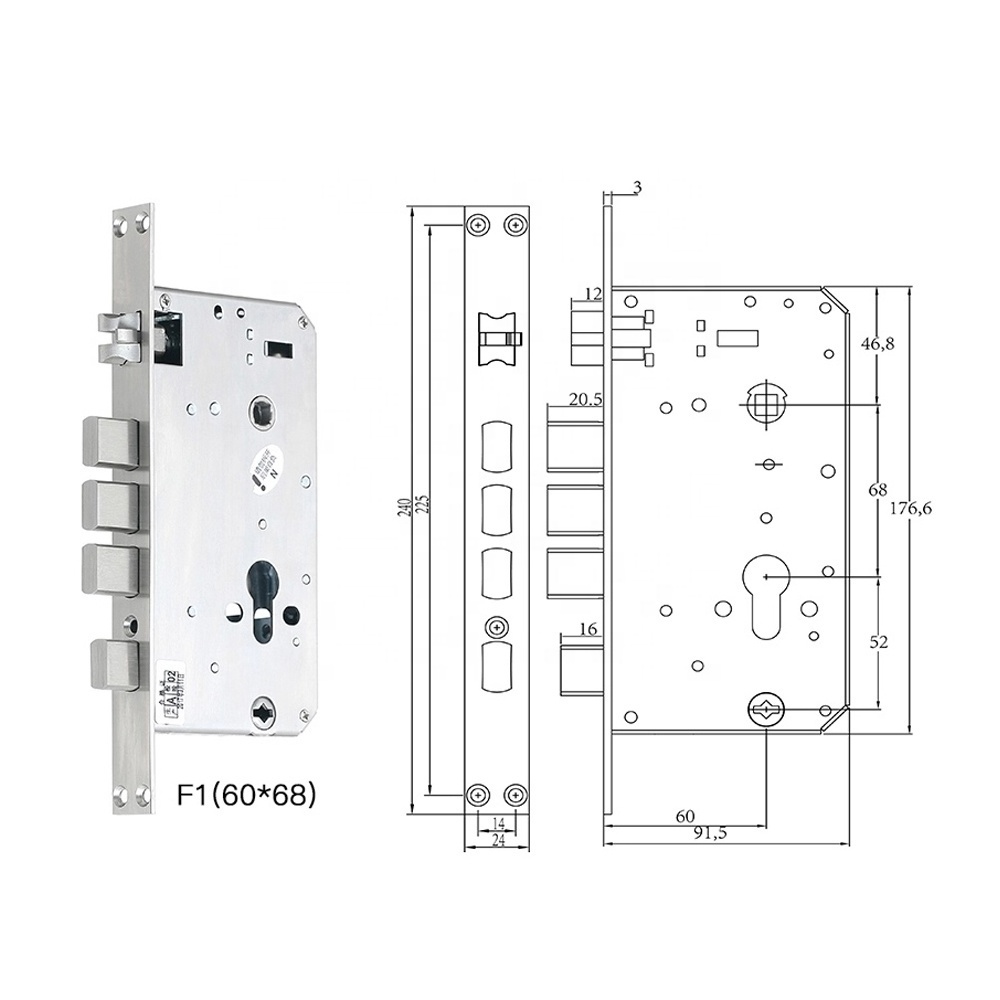 Automatic Camera Door Lock Mobile Phone Control Wifi Tuya APP Biometric Digital Fingerprint Smart Wifi Home Door Lock