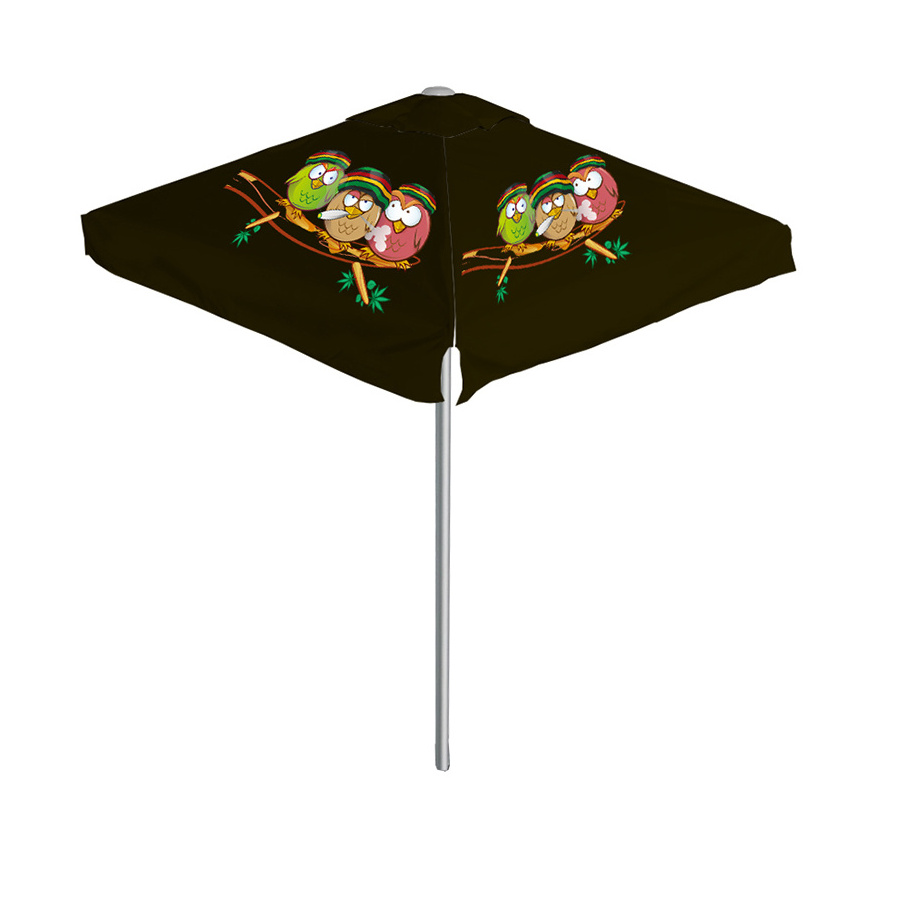 Advertising Custom Logo Printed Sun Shelter  PDYear China Cheap Manufacture Outdoor Golf Garden Beach Folding Umbrella Covers