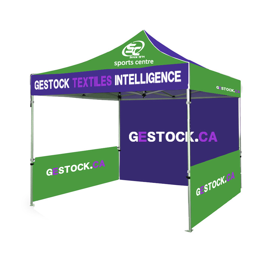 40mm hexagonal aluminum frame folding gazebo canopy tents for outdoor sport market trade show advertising events