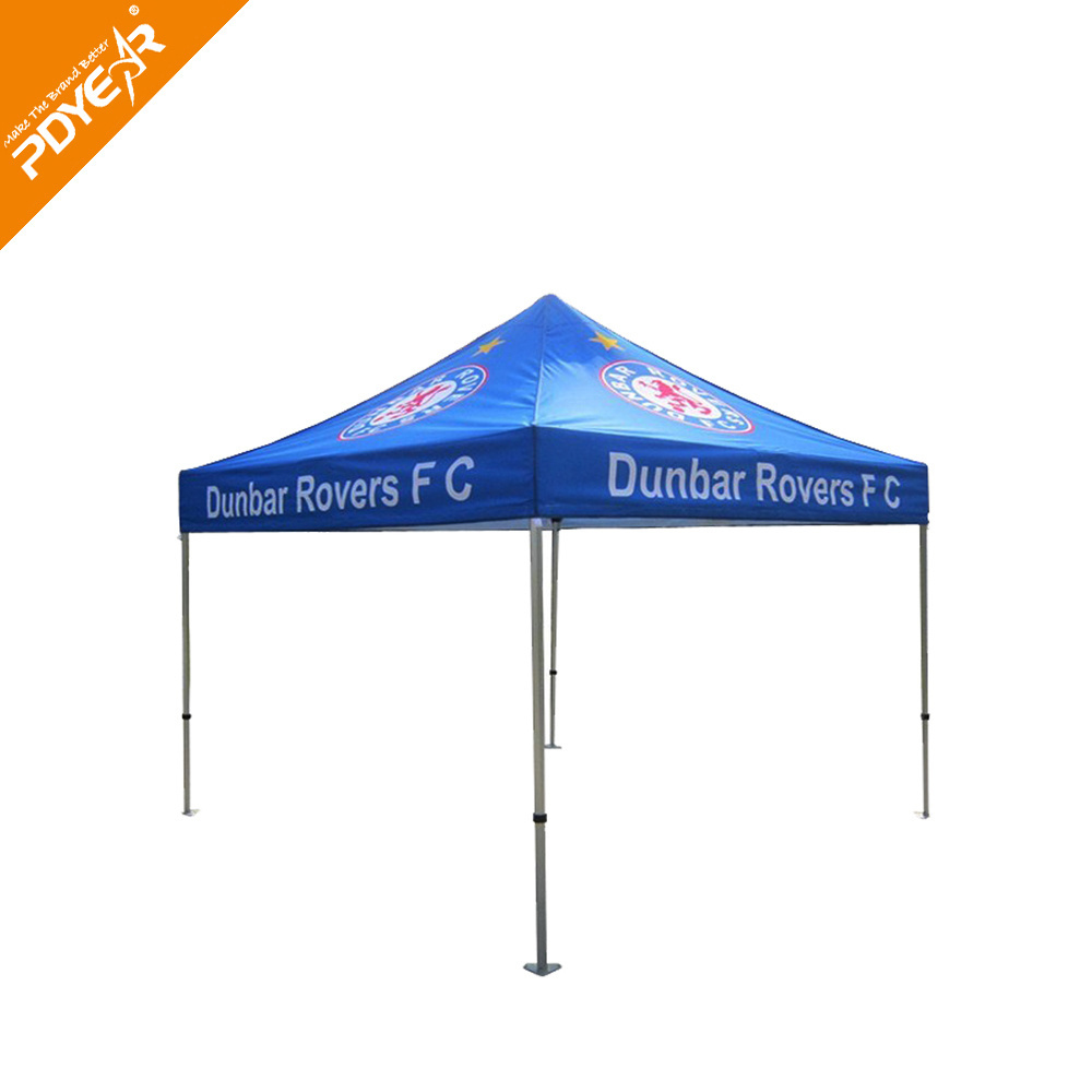 Most popular customized full color logo dye sublimation printing waterproof outdoor trade show tent gazebo