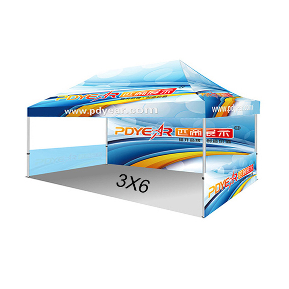 Custom logo print tent half wall side panels