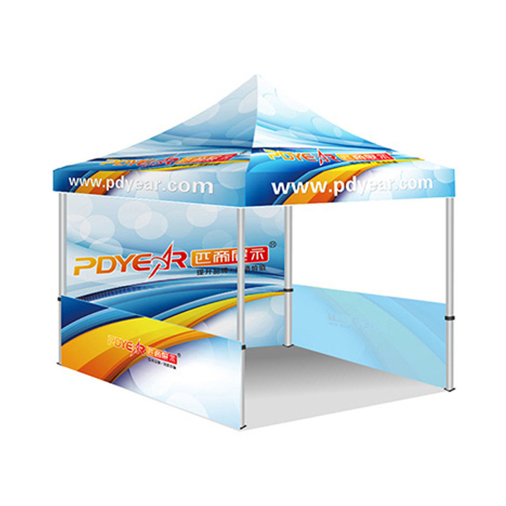 Custom logo print tent half wall side panels