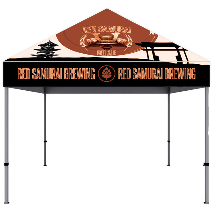 Custom printed trade show advertising promotion canopy 10 x 10 ez pop up tent folding gazebo