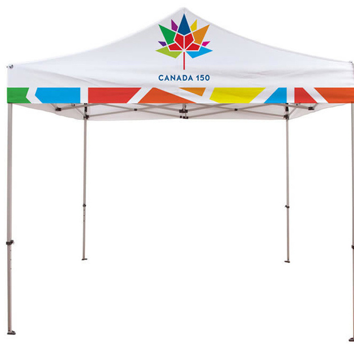 Custom printed trade show advertising promotion canopy 10 x 10 ez pop up tent folding gazebo