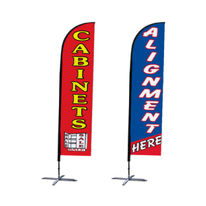 Advertising Outdoor Banner Cheap Marketing Feather Flag Outdoor Advertising  Flags