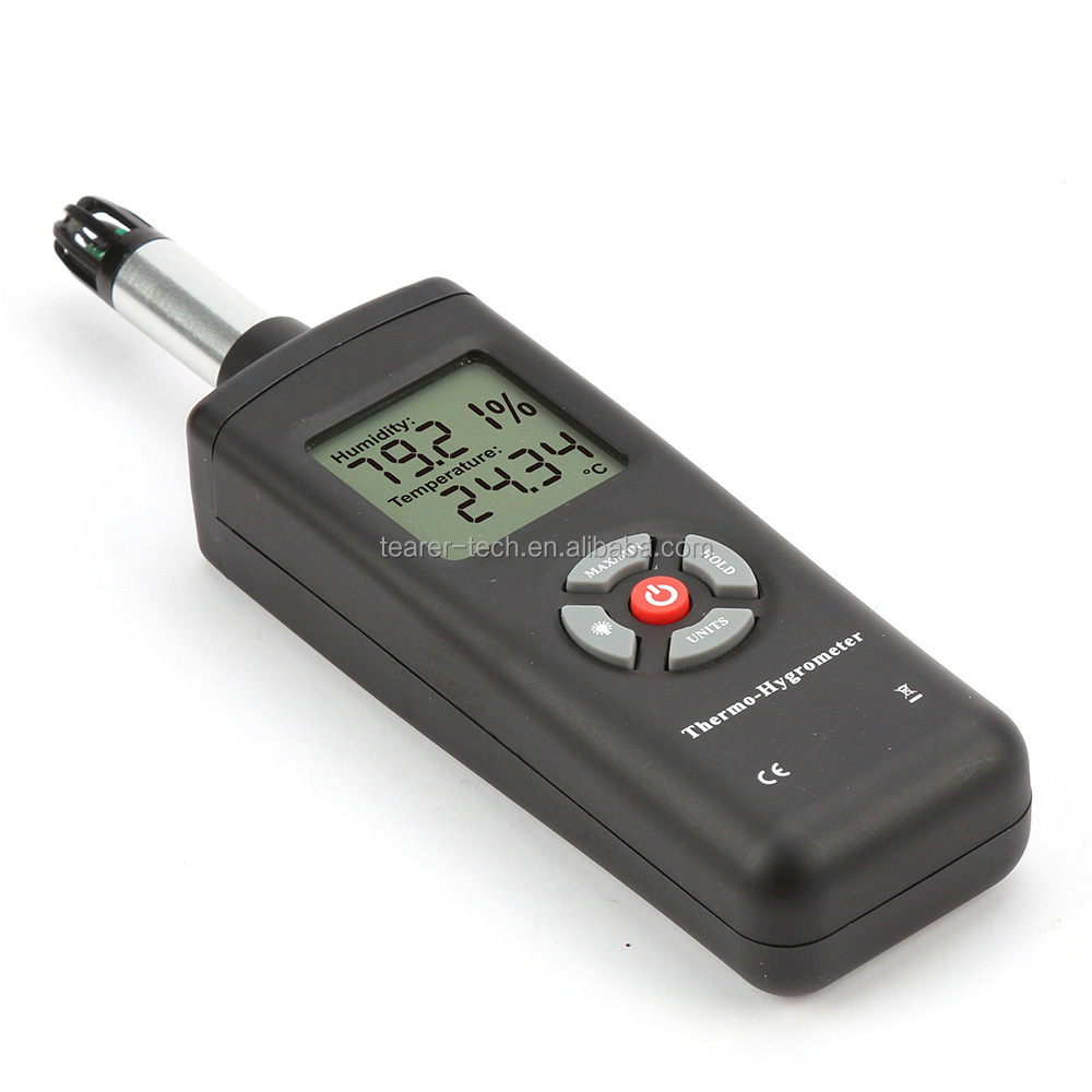 Psychrometer, Can Display Humidity/Temperature, Humidity/Dew Point and Humidity/Wet Bulb TL-500