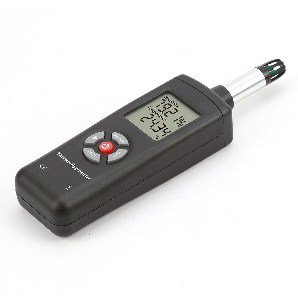 Digital Psychrometer Thermo-hygrometer Hygrometer Thermometer Gauge Tester with Dew Point Wet Bulb Temperature