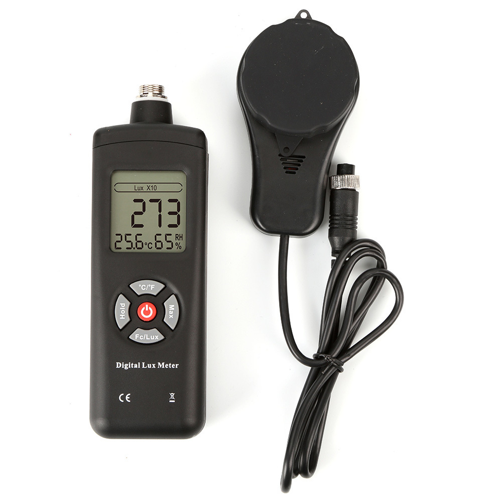 HOT SALE! 3 in1 Light Meter / Screen Brightness Meter with temperature and humidity TL-601