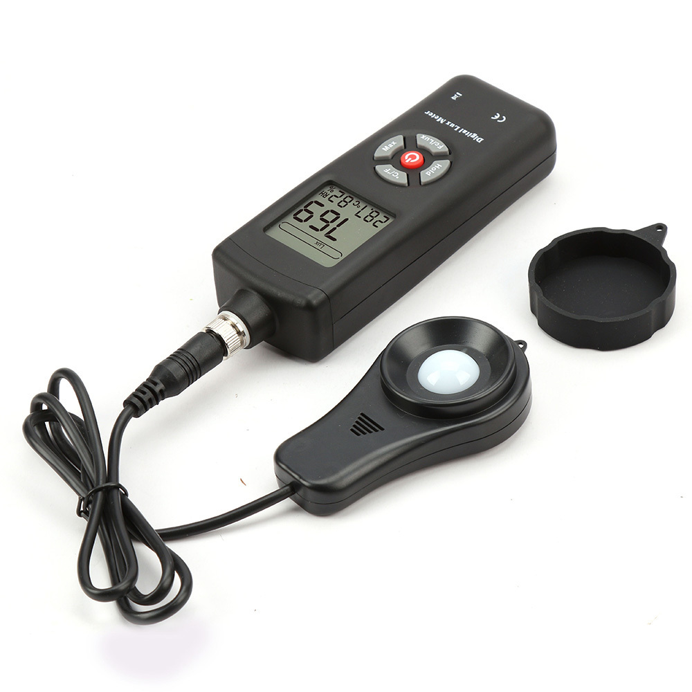 HOT SALE! 3 in1 Light Meter / Screen Brightness Meter with temperature and humidity TL-601