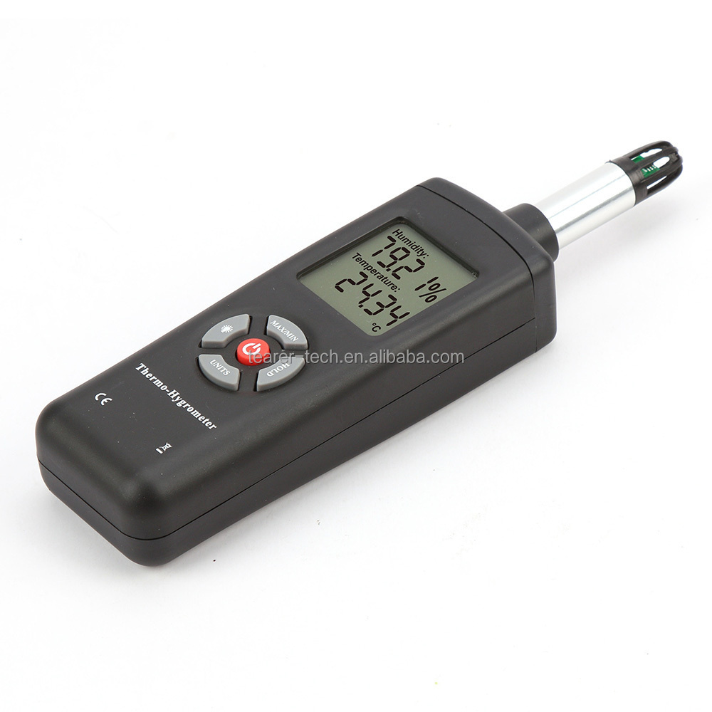 Psychrometer, Can Display Humidity/Temperature, Humidity/Dew Point and Humidity/Wet Bulb TL-500