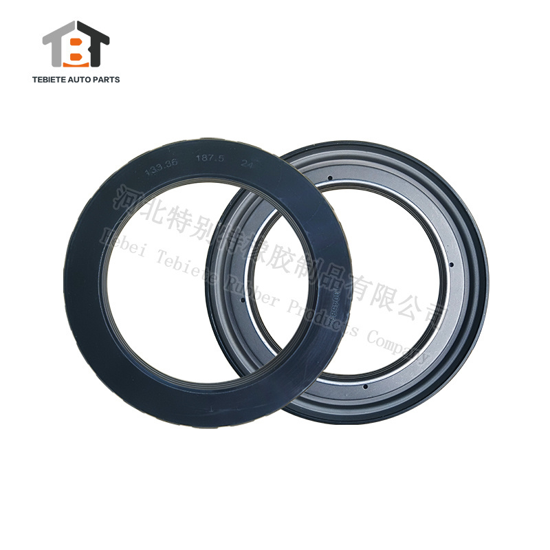 CONMET Axle NO.10045884 rear wheel oil seal 133.36x187.5x24mm rubber seal for heavy duty truck