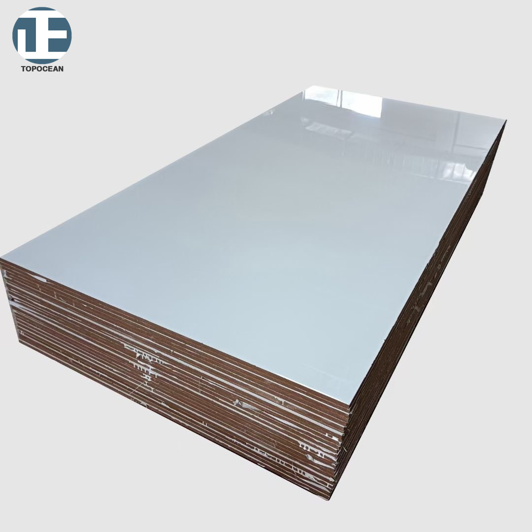 professional 22mm HIGH GLOSS particle board moisture resistant chipboard for kitchen cabinet