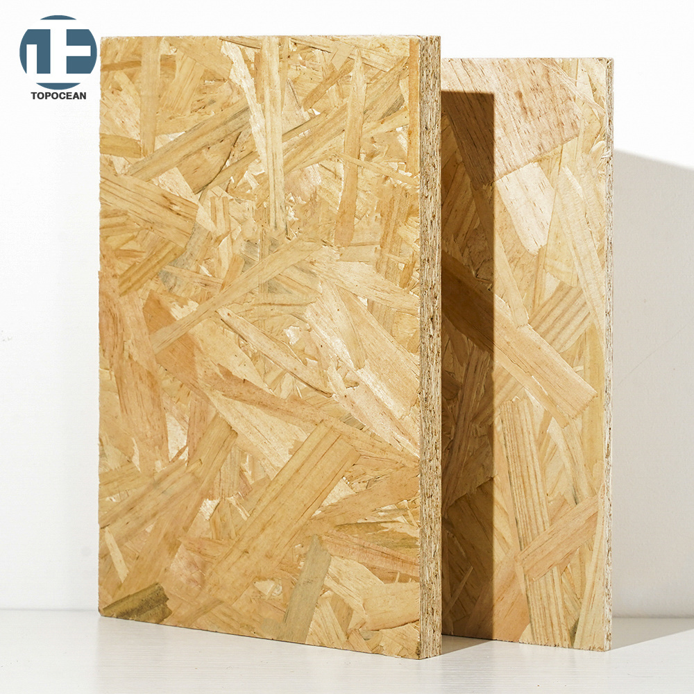 Custom Cutting 910*1820 OSB Placa Moisture Resistant osb 3 22mm 25mm wood oriented strand board