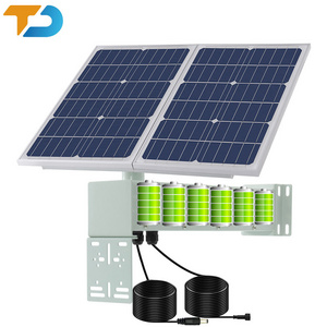 TecDeft CB Report Complete set 50w solar photovoltaic power solar energy system for CCTV Outdoor