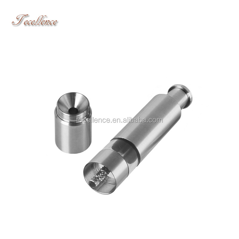 Premium Stainless Steel Black Pepper Mill Acrylic Salt Spice Grinder Bottles Pepper Grinder Manual