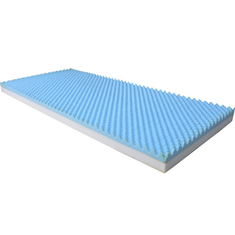 Tecforcare High rebound foam sleeping sponge hospital bed mattress anti bedsore  hospital mattress single medical mattress