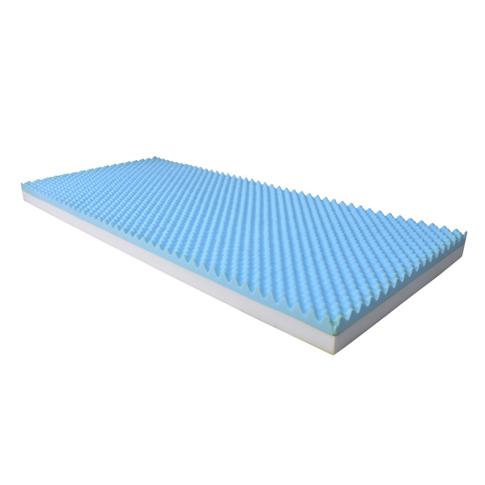 Tecforcare Hospital Home Care Bed Mattress Cheap Sleeping Sponge Mattress Hospital Foam Mattress For Nursing Home Bed