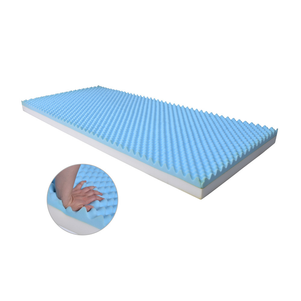 Tecforcare High rebound foam sleeping sponge hospital bed mattress anti bedsore  hospital mattress single medical mattress