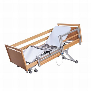 Best adjustable homecare bed transport stretcher transfer trolley hospital bed for elderly medical hospital bed