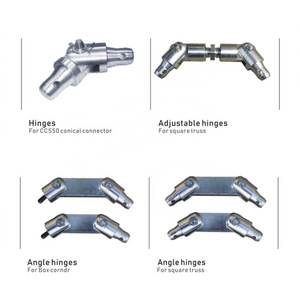 Aluminum truss accessories flexible hinge joint suit box truss/triangle truss/flat truss