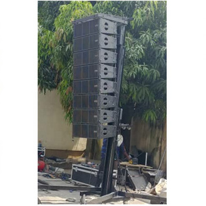 Factory adjustable 5.4m-8m line array speakers crank  lift for event sound