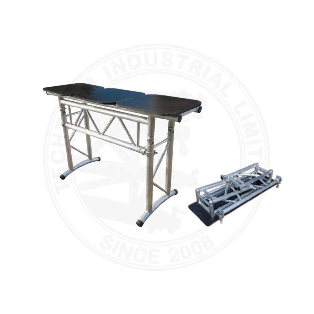 Durable Popular Aluminum Truss Table /Stand for DJ Booth