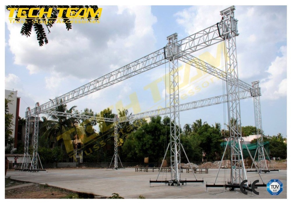 Hot Sale 290*290mm Heavy duty Aluminum Spigot Box Truss Of Roof Truss And Truss stage With Cover