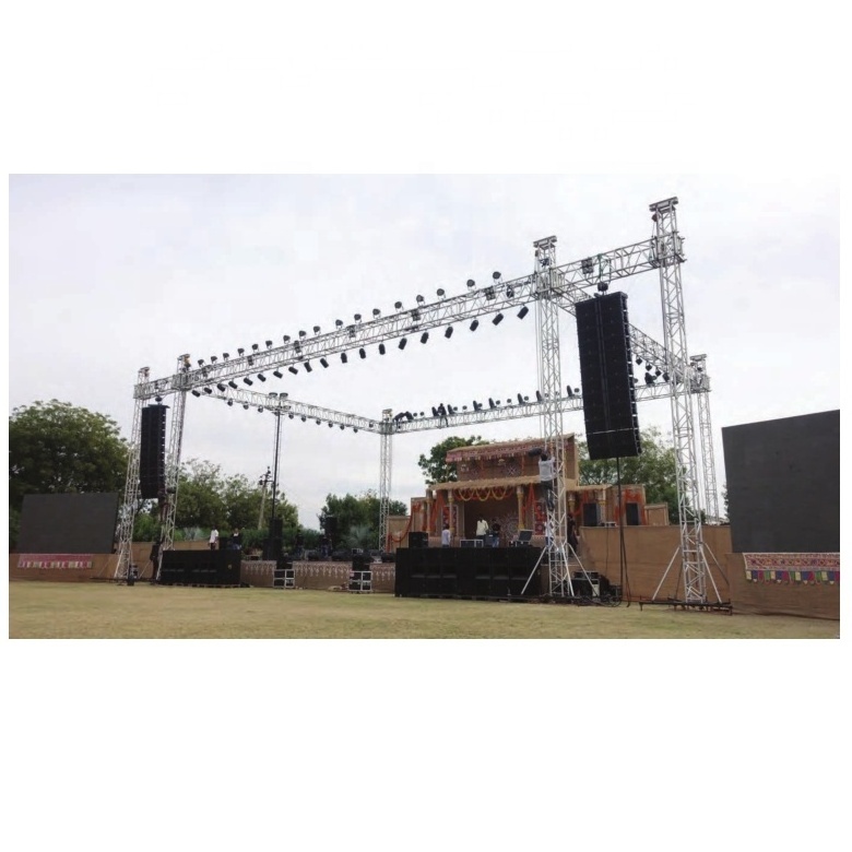 Aluminum line array speaker truss stage light stand truss