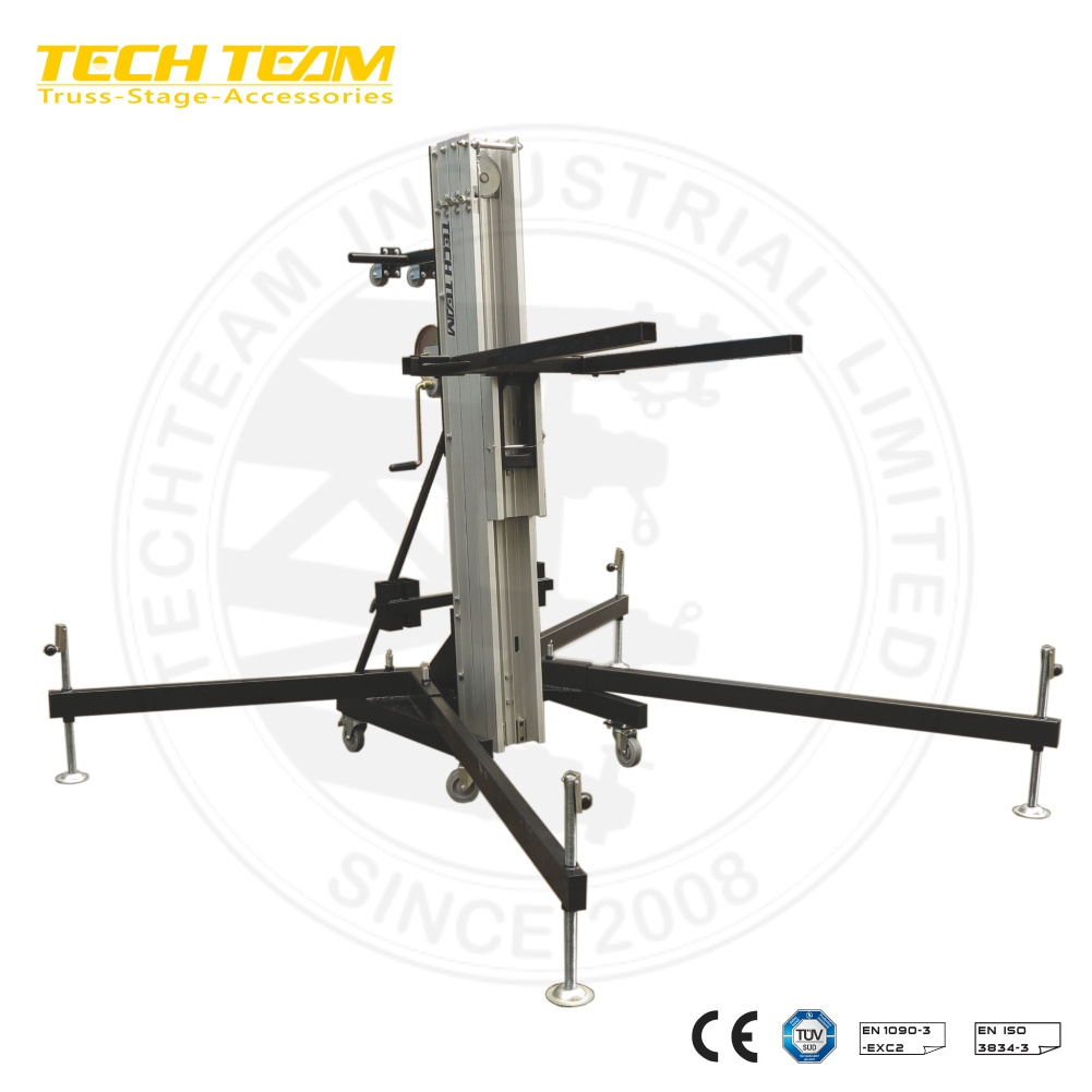 speaker hang truss lift tower TL540 adjustable height 2---5.4m