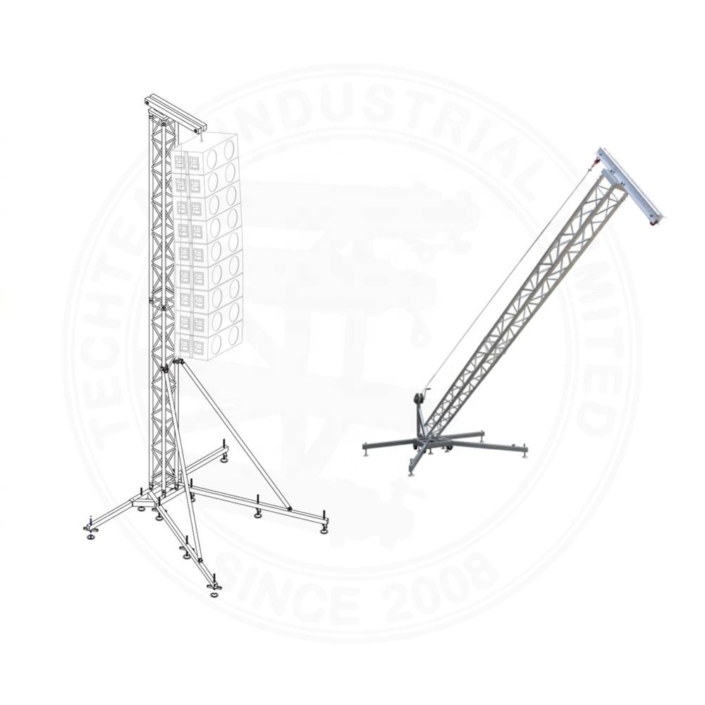 Popular 8m 800kg easy set up speaker truss stand for line array