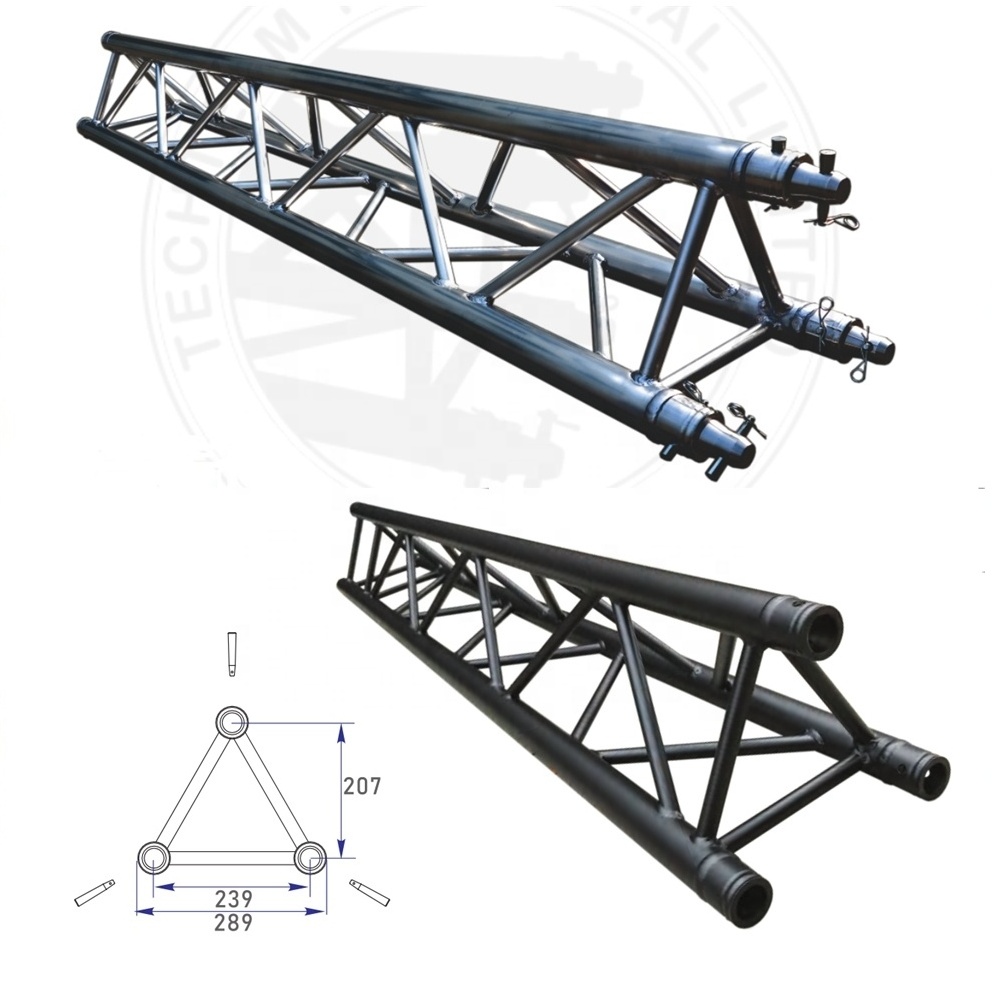 290 triangle aluminium roof truss truss system for stage