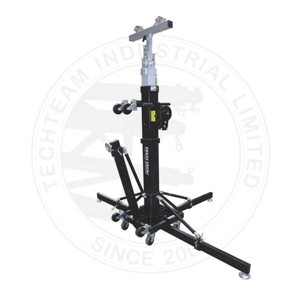 Professional heavy duty 3.8M,5M,5.3M,6.5M truss lift crank stand for sale