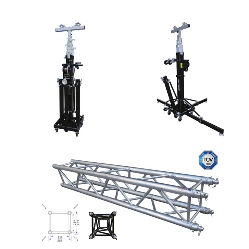 Aluminum line array speaker truss stage light stand truss