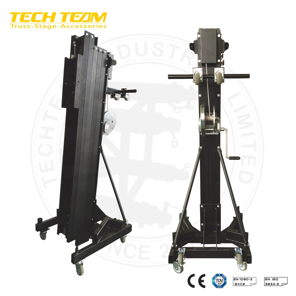 speaker hang truss lift tower TL540 adjustable height 2---5.4m