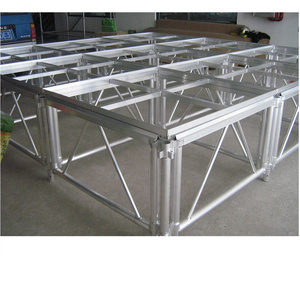 Aluminum 8x4 4x4 portable stage performance stage platform for event