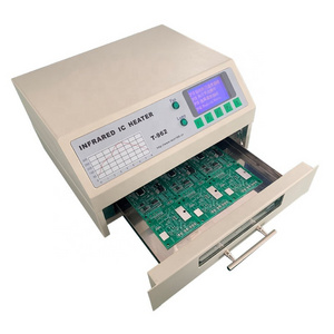 small SMT reflow oven T-962 desktop puhui reflow oven T962