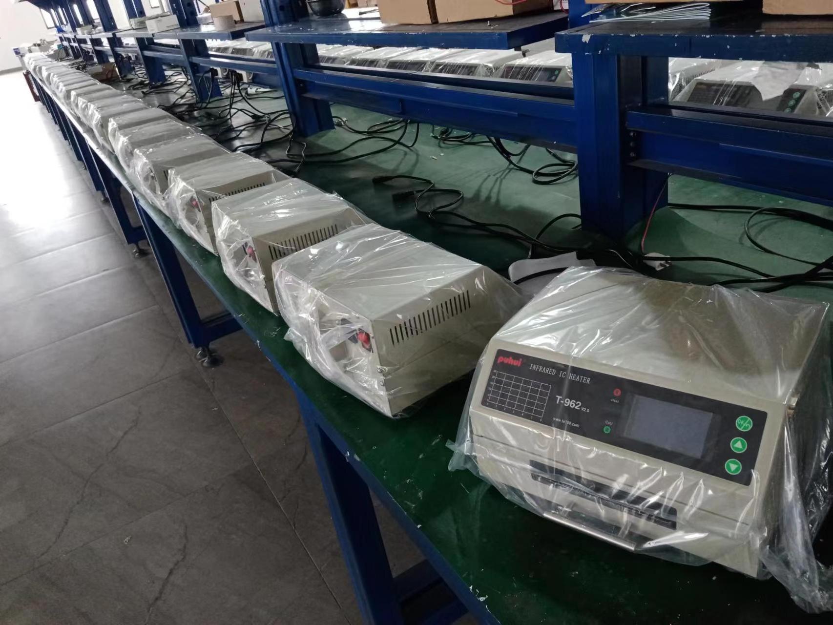 2023 Puhui PCB Smt Small Reflow soldering Oven T-962 V2.0 Infrared Ic Heater for LED Welding