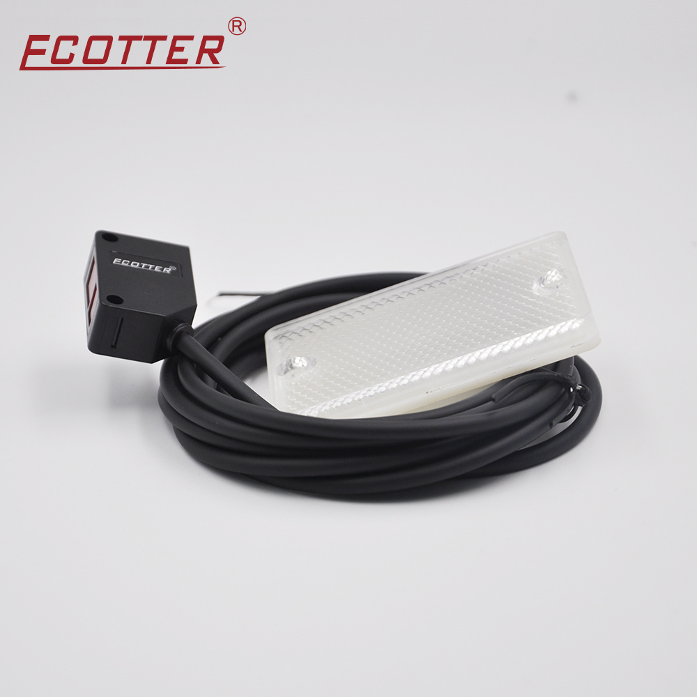 ECOTTER GN-11R Mirror reflective photoelectric switch return reflective long distance detection sensor