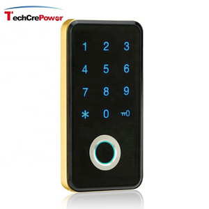 Colorful fashion zinc alloy small safety biometric smart electronic digital fingerprint lock furniture drawer lock