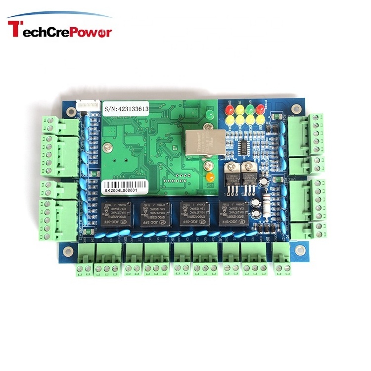 LC01/02/04-TCP 4 door/one card management access control board for security alarm management