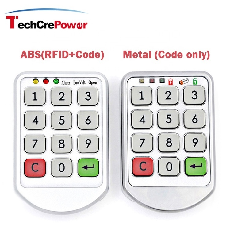 Smart electronic keypad password rfid card digital cabinet locker combination lock safe digital