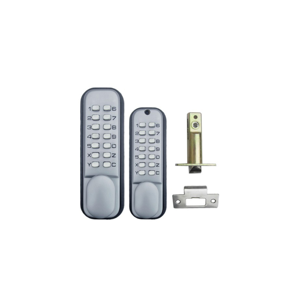 High quality Mechanical push button pin code door lock with keypad