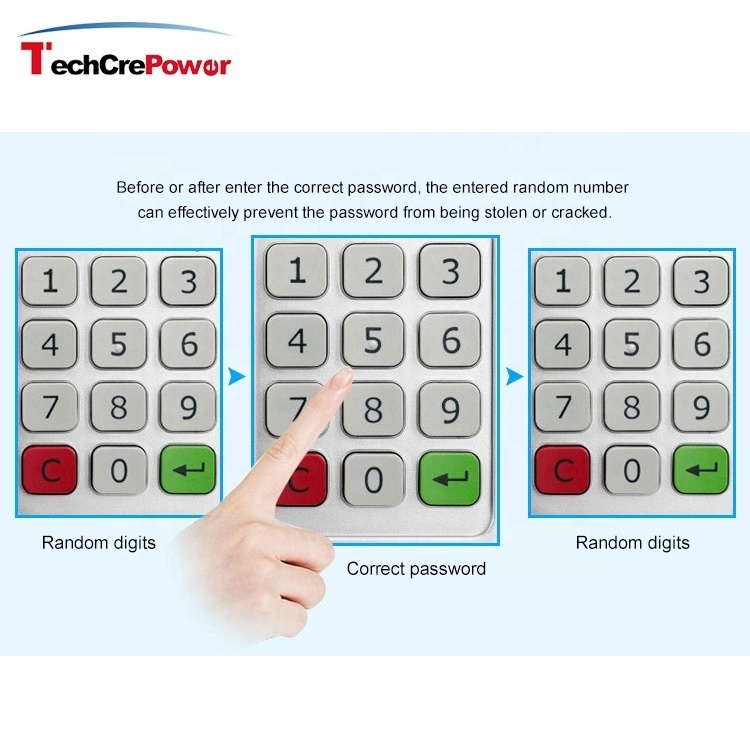 Smart Safety Number Digital Keypad RFID Password Code Locker Lock  Electronic File Cabinet Drawer Door Lock for Office