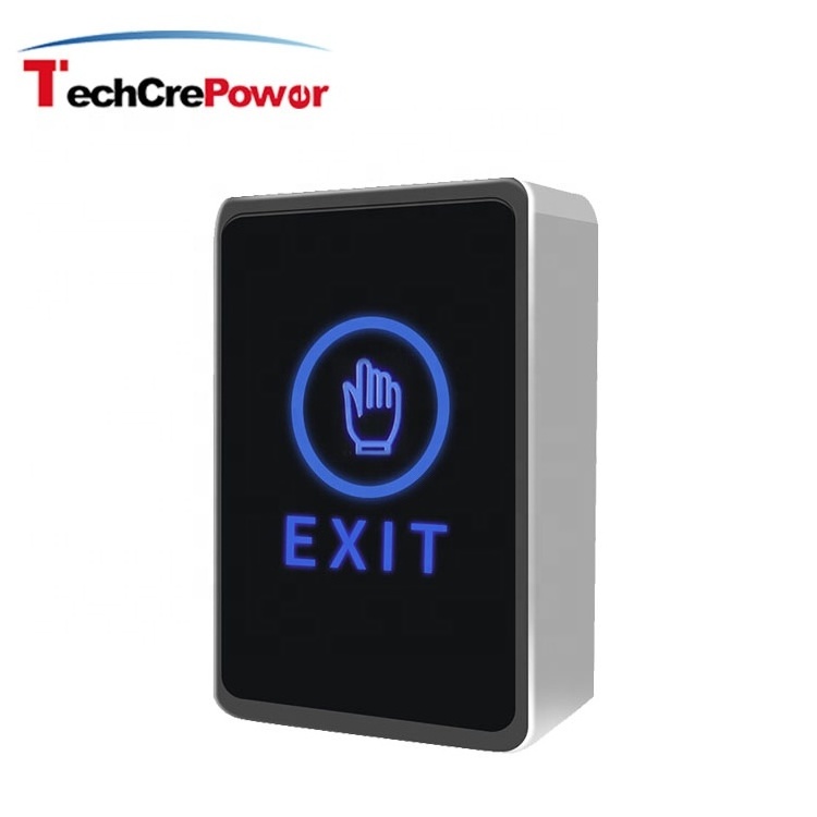 Surface mount touch  exit button switches with LED lights Indicator