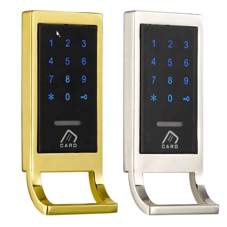 Smart Keypad RFID Electronic Sauna Cabinet Lock Digital Combination Locker Lock With Free Wristband and External Power Supply