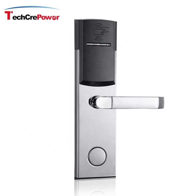 E102 stainless steel case intelligent sdk key tag IC card RFID smart electronic door lock hotel