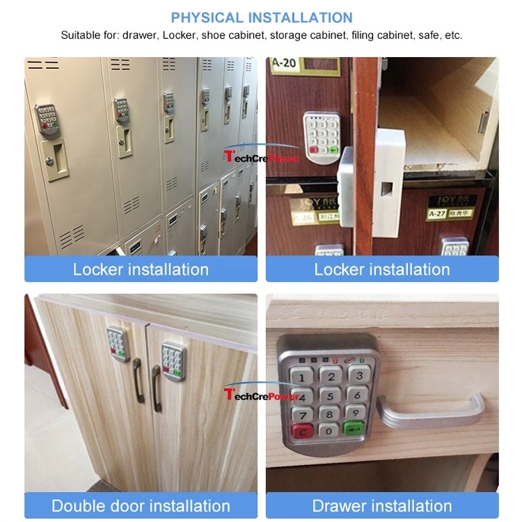 The newest 2019 rf lock for cabinet /locker/chest with 2 years warranty At Good Price