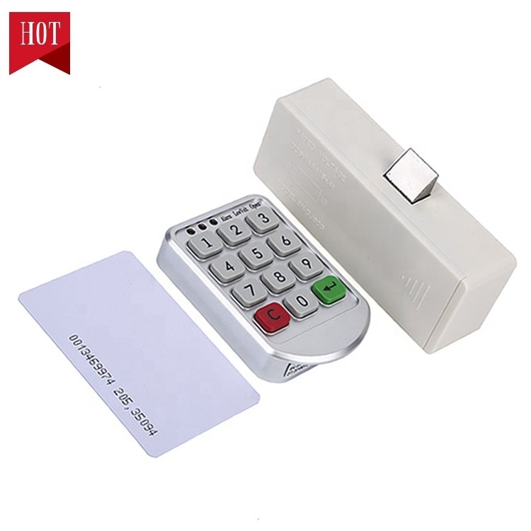 Hot sale intelligent electronic digital keypad password rfid drawer cabinet smart storage locker lock