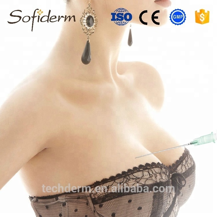 Sofiderm injectable cross linked hyaluronic acid filler for breast