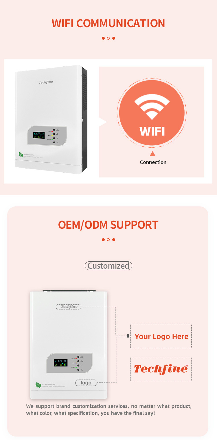 12.5kva 10KW 48V dc to ac solar inverter top ten in china hybrid off grid mppt 120A controller  inverter for home